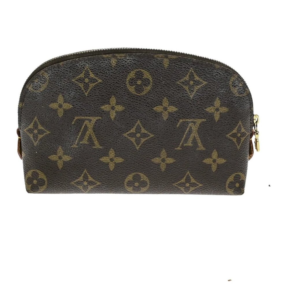 LOUIS VUITTON Pochette Cosmetic Pouch Bag Monogram Leather BN M47515 60YH030 - Picture 12 of 14